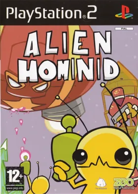 Alien Hominid box cover front
